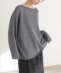 for/c（フォーシー）の「[新色追加]ペーパーヤーンプルオーバー【サスティナブル】（ニット/セーター）」