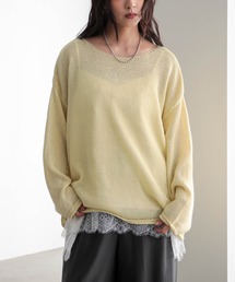 HALTER NECK COMPACT ニット（ニット/セーター）｜LAGUA GEM