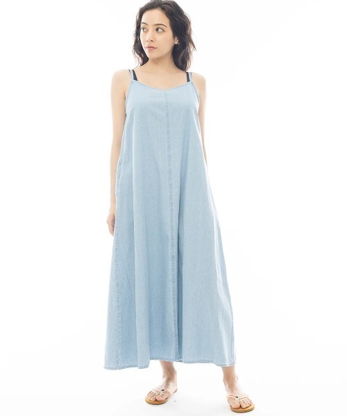BILLABONG(ビラボン)の「BILLABONG レディース CAMI DRESS ワンピース 【2025年春夏モデル】/ビラボン(ワンピース・レディース・パープル系その他/インディゴブルー/グリーン系その他/ブラック系その他・MEDIUM)」の1枚目の写真