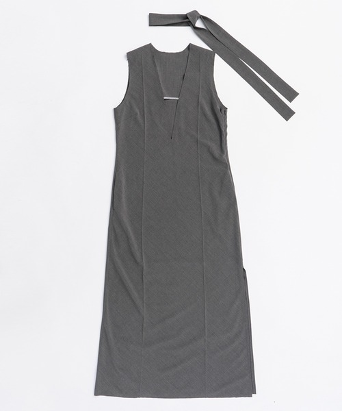 PRANK PROJECT（プランクプロジェクト）の「チョーカーコンビ2WAYワンピ / Choker Combination 2WAY Onepiece（ワンピース・レディース・グレー/ブラック・36/38）」の8枚目の写真