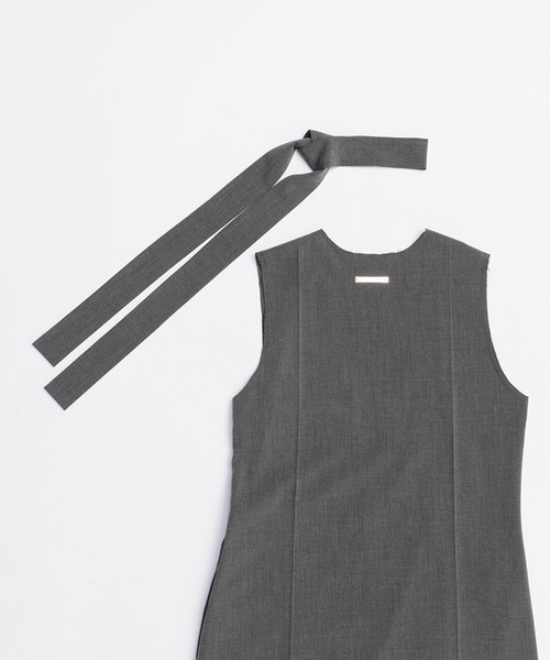 PRANK PROJECT（プランクプロジェクト）の「チョーカーコンビ2WAYワンピ / Choker Combination 2WAY Onepiece（ワンピース・レディース・グレー/ブラック・36/38）」の11枚目の写真