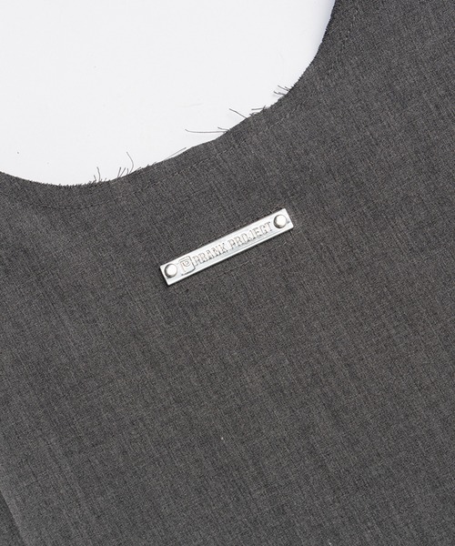 PRANK PROJECT（プランクプロジェクト）の「チョーカーコンビ2WAYワンピ / Choker Combination 2WAY Onepiece（ワンピース・レディース・グレー/ブラック・36/38）」の14枚目の写真