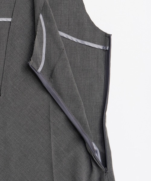 PRANK PROJECT（プランクプロジェクト）の「チョーカーコンビ2WAYワンピ / Choker Combination 2WAY Onepiece（ワンピース・レディース・グレー/ブラック・36/38）」の15枚目の写真