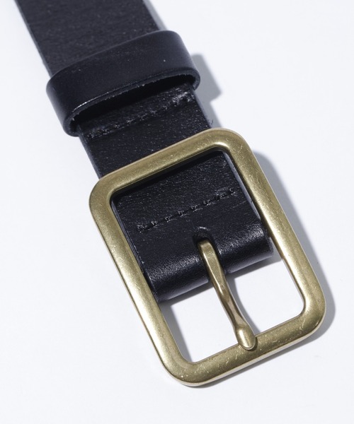 XLARGE(エクストララージ)の「METAL LOGO LEATHER BELT(ベルト・メンズ・ブラック・ONE SIZE)」の3枚目の写真