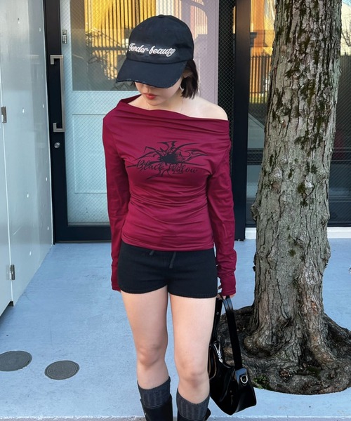 CERCA(チェルカ)の「【 MEMECLE / メメクル 】リブニットショートパンツ(その他パンツ・レディース・アイボリー/ネイビー/レッド/グレー/ブラック・S/M)」の15枚目の写真