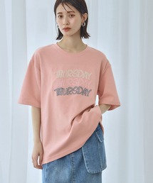 【綿100%使用】刺繍メッセージTシャツ