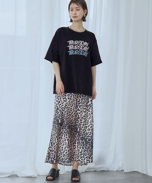 セール】【2025SS】【綿100％使用】刺繍メッセージTシャツ（T