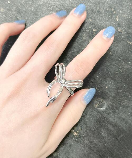 WEGO（ウィゴー）の「WEGO/リボンリング（リング・レディース・その他1/その他2/その他3・FREE）」の6枚目の写真