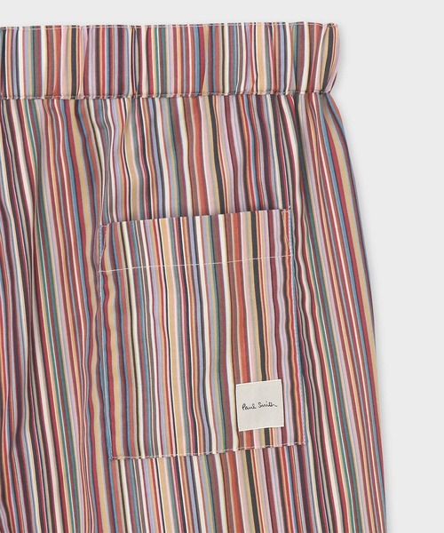 Paul Smith（ポールスミス）の「【ラウンジウェア】シグネチャーストライプ ロングパンツ【853235 7837】（その他パンツ・メンズ・ブルー/レッド/チャコールグレー・MEDIUM/LARGE）」の9枚目の写真