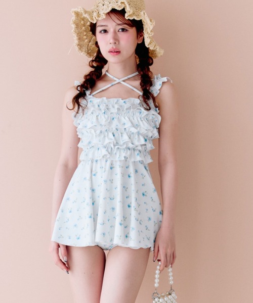 OLIVE des OLIVE 水着 楽天市場】OLIVE des OLIVE ショートパンツ付き ビキニ 水着 4点