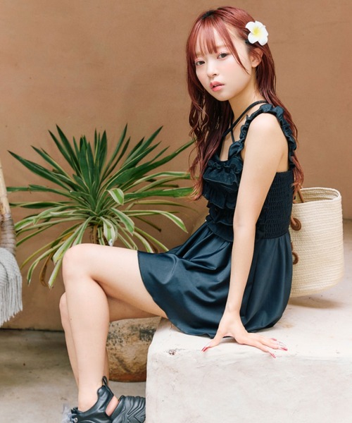 フリルキャミswim wear OLIVE des OLIVE セール】フリルキャミswim wear（水着）｜OLIVE des OLIVE