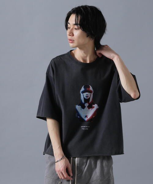 【DankeSchon/ダンケシェーン】WOMEN カットオフ Tシャツ セール】DankeSchon/ダンケシェーン/CUTOFF S/S TEE WOMEN(T