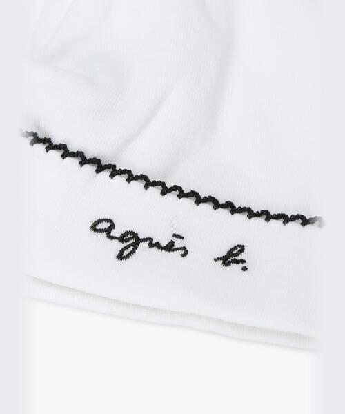 agnes b.（アニエスベー）の「WEB限定 ベビーギフトボックス ボネ・スタイ・ラトル 3点セット（ベビーギフト・キッズ・ブラック・FREE）」の10枚目の写真