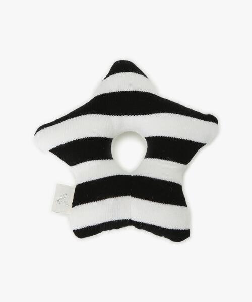 agnes b.（アニエスベー）の「WEB限定 ベビーギフトボックス ボネ・スタイ・ラトル 3点セット（ベビーギフト・キッズ・ブラック・FREE）」の4枚目の写真