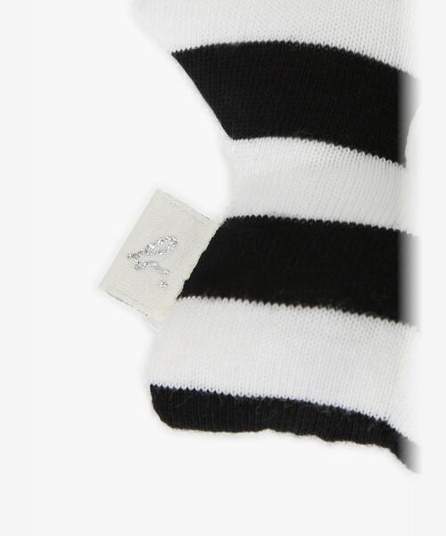 agnes b.（アニエスベー）の「WEB限定 ベビーギフトボックス ボネ・スタイ・ラトル 3点セット（ベビーギフト・キッズ・ブラック・FREE）」の2枚目の写真