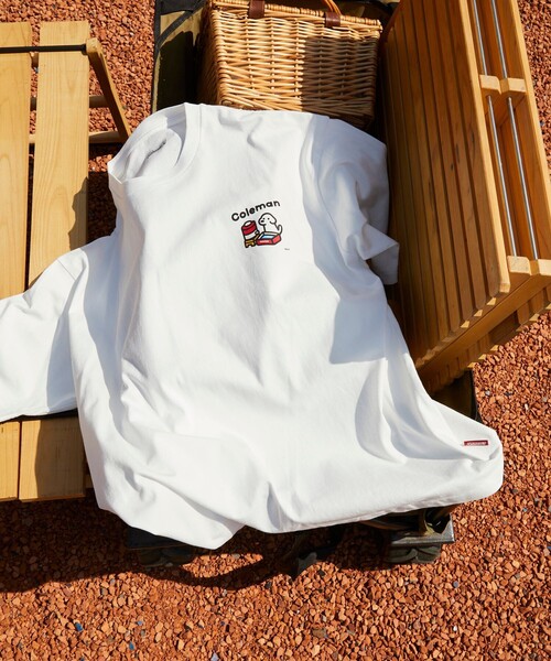 COLEMAN(コールマン)の「Coleman/コールマン Coleman×matsui×FREAK'S STORE 別注 コールマン matsui rocky camping SS TEE バックプリント 半袖T(Tシャツ/カットソー・メンズ・ホワイト/ライトグレー/チャコールグレー/サックスブルー・SMALL/LARGE/MEDIUM)」の22枚目の写真