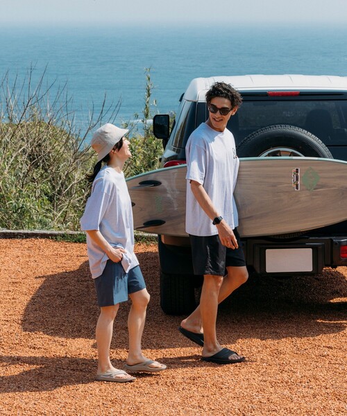 COLEMAN(コールマン)の「Coleman/コールマン Coleman×matsui×FREAK'S STORE 別注 コールマン matsui rocky camping SS TEE バックプリント 半袖T(Tシャツ/カットソー・メンズ・ホワイト/ライトグレー/チャコールグレー/サックスブルー・SMALL/LARGE/MEDIUM)」の6枚目の写真