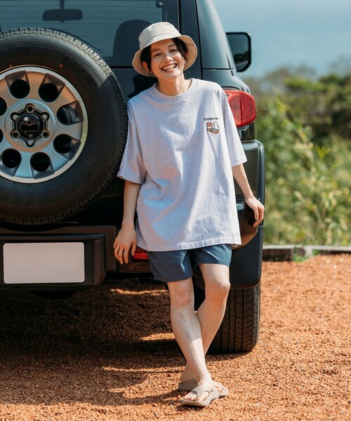 COLEMAN(コールマン)の「Coleman/コールマン Coleman×matsui×FREAK'S STORE 別注 コールマン matsui rocky camping SS TEE バックプリント 半袖T(Tシャツ/カットソー・メンズ・ホワイト/ライトグレー/チャコールグレー/サックスブルー・SMALL/LARGE/MEDIUM)」の20枚目の写真
