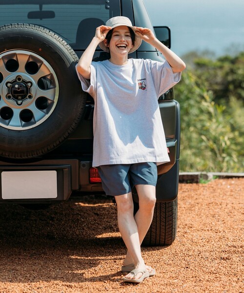 COLEMAN(コールマン)の「Coleman/コールマン Coleman×matsui×FREAK'S STORE 別注 コールマン matsui rocky camping SS TEE バックプリント 半袖T(Tシャツ/カットソー・メンズ・ホワイト/ライトグレー/チャコールグレー/サックスブルー・SMALL/LARGE/MEDIUM)」の21枚目の写真