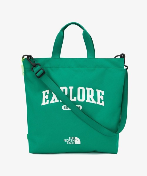 THE NORTH FACE（ザノースフェイス）の「【韓国限定・日本未入荷】THE NORTH FACE KIDS MULTI CROSSBAG / ノースフェイス キッズ マルチクロスバッグ（トートバッグ・キッズ・サックスブルー/グリーン/ネイビー・FREE）」の4枚目の写真