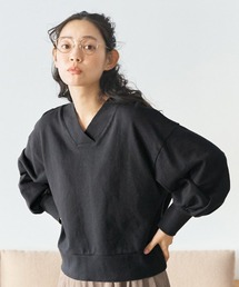 and myera ちょこっとみじか丈トレーナー