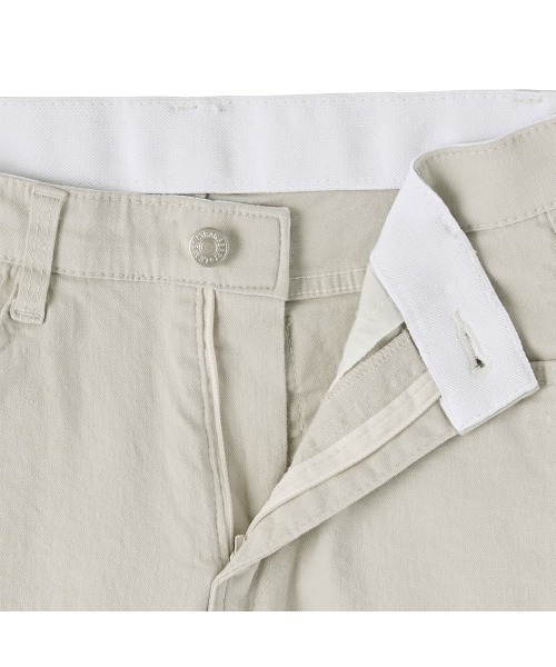 DT♪ 2ELY ストレートストレッチコットンパンツ 関税込 ウエストにゴム内蔵のストレッチコットンストレートパンツ
