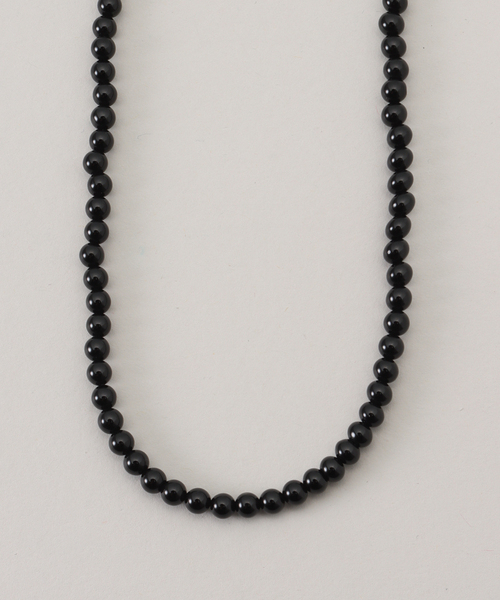 JOURNAL STANDARD relume(ジャーナルスタンダード レリューム)の「RELUME カラーストーンネックレス(ネックレス・レディース・ブラック/サックスブルー/レッド/イエロー・FREE)」の2枚目の写真