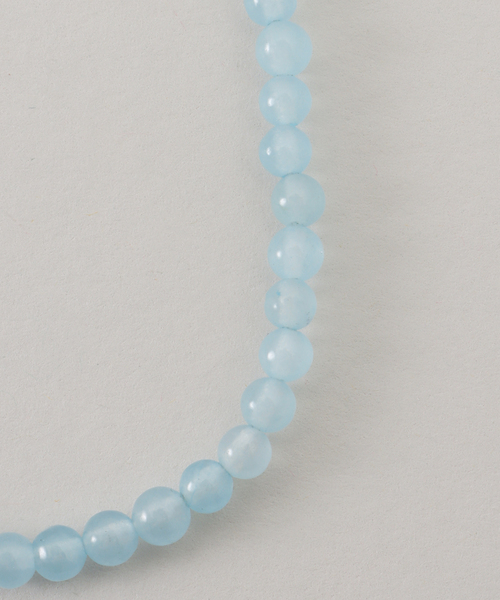 JOURNAL STANDARD relume(ジャーナルスタンダード レリューム)の「RELUME カラーストーンネックレス(ネックレス・レディース・ブラック/サックスブルー/レッド/イエロー・FREE)」の9枚目の写真