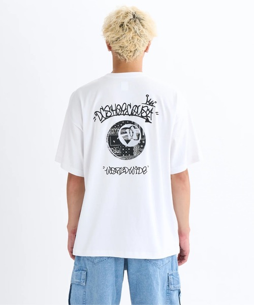 【 Jeans】 シグネチャー バック ロゴ 半袖 Tシャツ 送関込 NECK JACQUARD LOGO TEE/ネックジャガードロゴTシャツ｜MEN