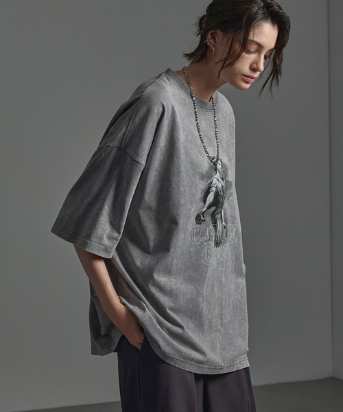 CIYOT-シヨウト-】ヴィンテージメイク グラフィックプリント