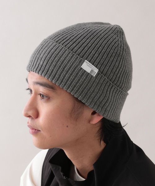 SIGNAL SPORTS（シグナルスポーツ）の「【SIGNAL SPORTS】ワンポイントピス/ニットワッチ（ニットキャップ/ビーニー・メンズ・ネイビー/グレー系その他/ブラック・FREE）」の8枚目の写真