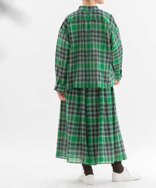 【美品】ノップドゥノッド　ラミーPolka フロックプリント　タックキュロット 512355047118_210.jpg