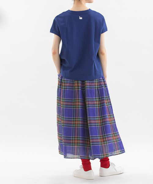 【美品】ノップドゥノッド　ラミーPolka フロックプリント　タックキュロット 楽天市場】ラミーPolka フロックプリントタックキュロット