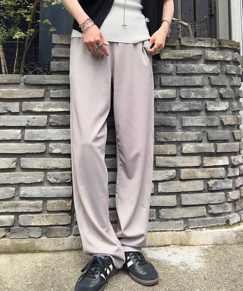 KOBE LETTUCE（コウベレタス）の「大人のポンチカーブパンツ（その他パンツ・レディース・ネイビー/アイボリー/グレイッシュベージュ/ブラック/グレー・M/TM/PM）」の17枚目の写真