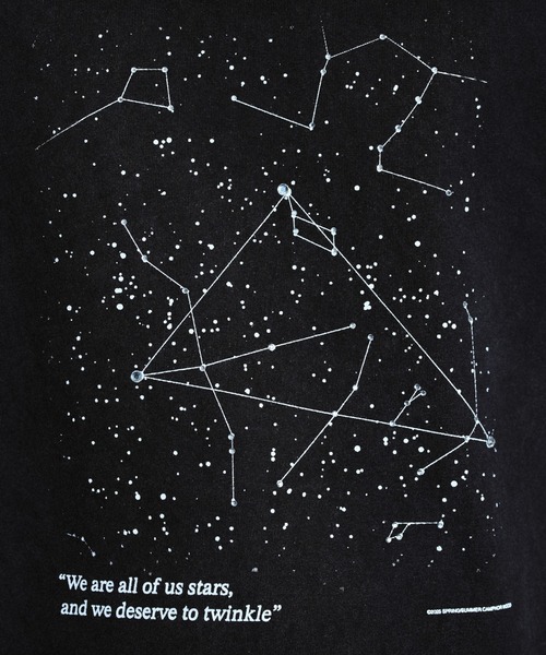 Summer Starglow Bijou T-Shirt / 星座グラフィックライン