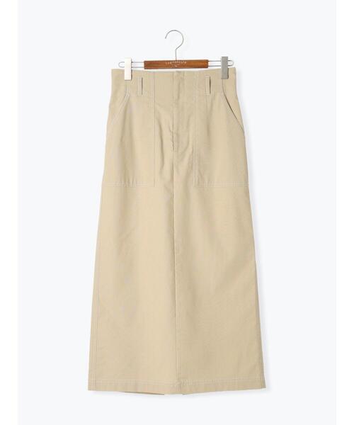 Lugnoncure(ルノンキュール)の「配色ステッチスカート《2025summer catalog item》(スカート・レディース・グレー/ベージュ/ブラック・F)」の15枚目の写真