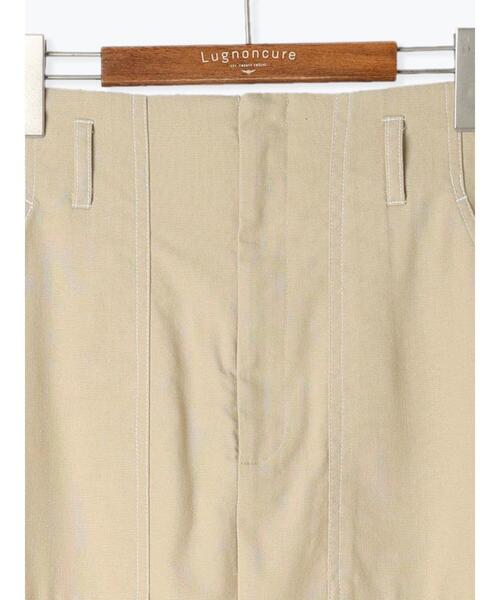 Lugnoncure(ルノンキュール)の「配色ステッチスカート《2025summer catalog item》(スカート・レディース・グレー/ベージュ/ブラック・F)」の17枚目の写真