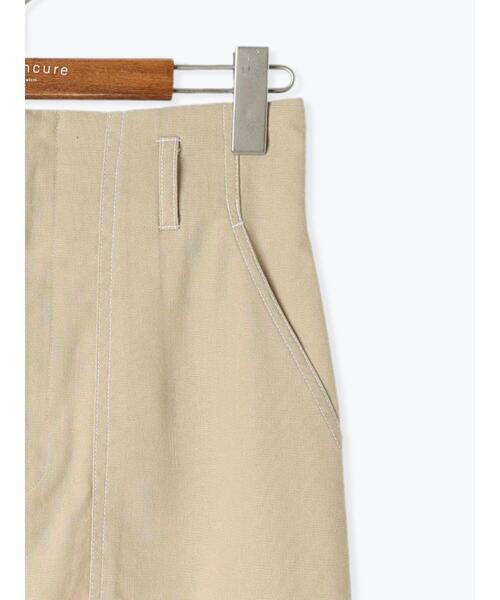 Lugnoncure(ルノンキュール)の「配色ステッチスカート《2025summer catalog item》(スカート・レディース・グレー/ベージュ/ブラック・F)」の18枚目の写真