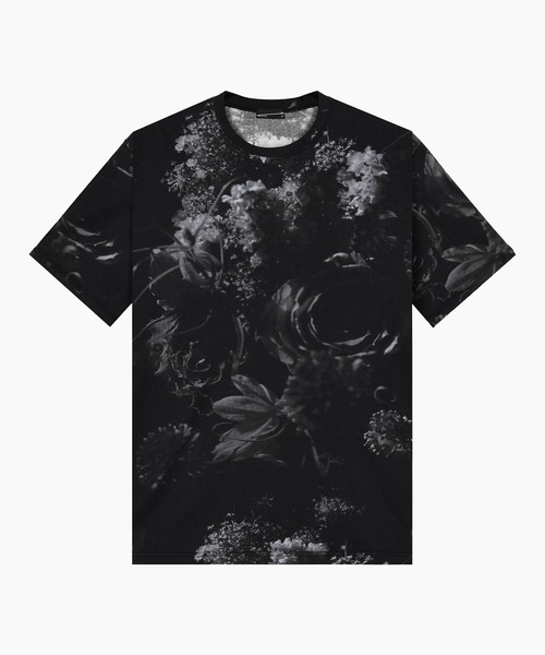 LAD MUSICIAN（ラッドミュージシャン）の「MONE HANA BIG T-SHIRT（Tシャツ/カットソー・メンズ・ローズ/グレー/ブルー・44/46/42）」の2枚目の写真