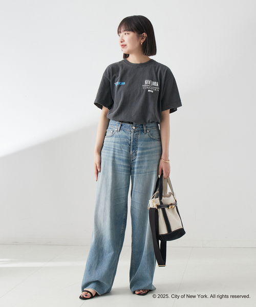 GOOD ROCK SPEED（グッドロックスピード）の「【NYC × GOOD ROCK SPEED】NYC バックロゴTEE：Tシャツ（Tシャツ/カットソー・レディース・ブラック系その他・FREE）」の2枚目の写真
