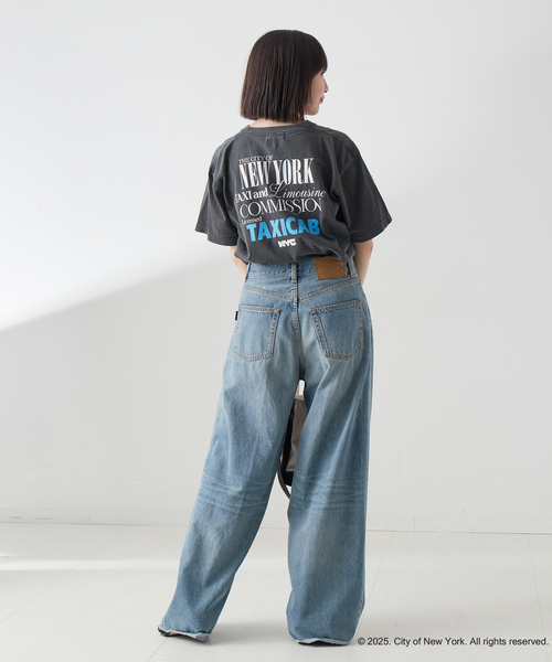 GOOD ROCK SPEED（グッドロックスピード）の「【NYC × GOOD ROCK SPEED】NYC バックロゴTEE：Tシャツ（Tシャツ/カットソー・レディース・ブラック系その他・FREE）」の3枚目の写真