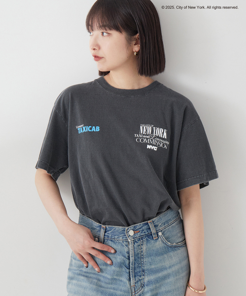 GOOD ROCK SPEED（グッドロックスピード）の「【NYC × GOOD ROCK SPEED】NYC バックロゴTEE：Tシャツ（Tシャツ/カットソー・レディース・ブラック系その他・FREE）」の5枚目の写真