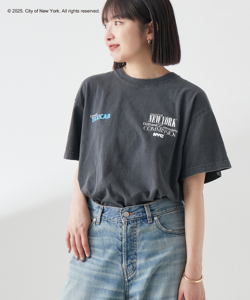 GOOD ROCK SPEED（グッドロックスピード）の「【NYC × GOOD ROCK SPEED】NYC バックロゴTEE：Tシャツ（Tシャツ/カットソー・レディース・ブラック系その他・FREE）」の6枚目の写真