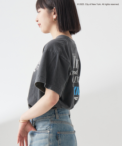 GOOD ROCK SPEED（グッドロックスピード）の「【NYC × GOOD ROCK SPEED】NYC バックロゴTEE：Tシャツ（Tシャツ/カットソー・レディース・ブラック系その他・FREE）」の7枚目の写真