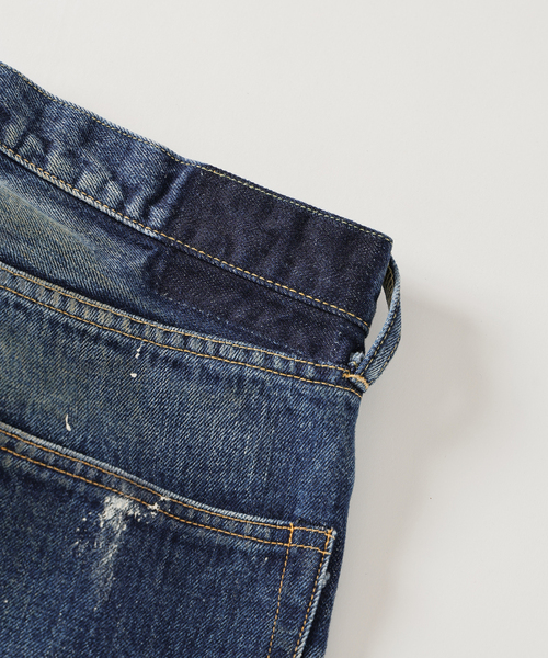 JOURNAL STANDARD J.S HOMESTEAD(ジャーナルスタンダードホームステッド)の「J.S.Homestead / エイジングデニム ワイド5ポケ ペイント(デニムパンツ・メンズ・ネイビー・SMALL/MEDIUM/LARGE)」の14枚目の写真