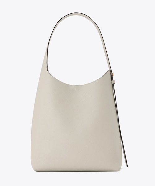 TORY BURCH（トリーバーチ）の「ロミー ホーボーバッグ（トートバッグ・レディース・ライトグレー/モカ/グレイッシュベージュ・ONE SIZE）」の10枚目の写真