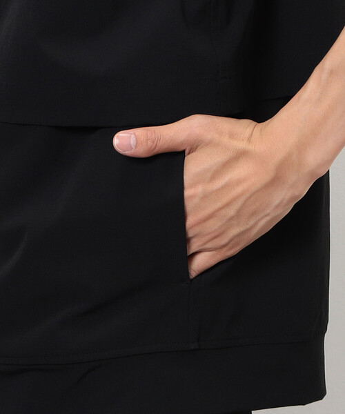 COMME CA ISM（コムサイズム）の「「Daily TECH Series」 クイックドライ ベンチレーションジップベスト（ベスト・メンズ・チャコール/ブラック・MEDIUM/LARGE）」の15枚目の写真