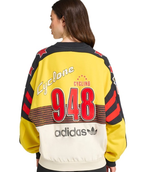 adidas originals ラガーシャツ 1972年ロゴ　スウェット adidas Originals Fussball Club 1972 スウェット グリーン｜Yahoo