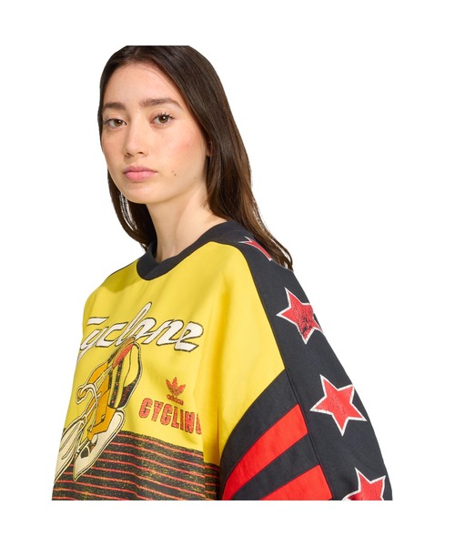 adidas ARCHIVE CYCLING SWEATSHIR / アディダス アーカイブ