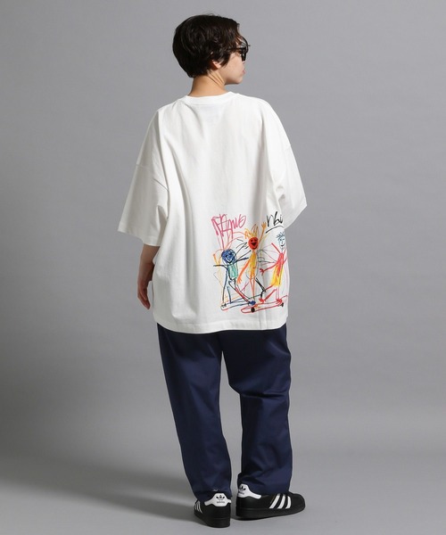 1GESSY プリント Tシャツ 44Homies ロゴプリントTシャツ